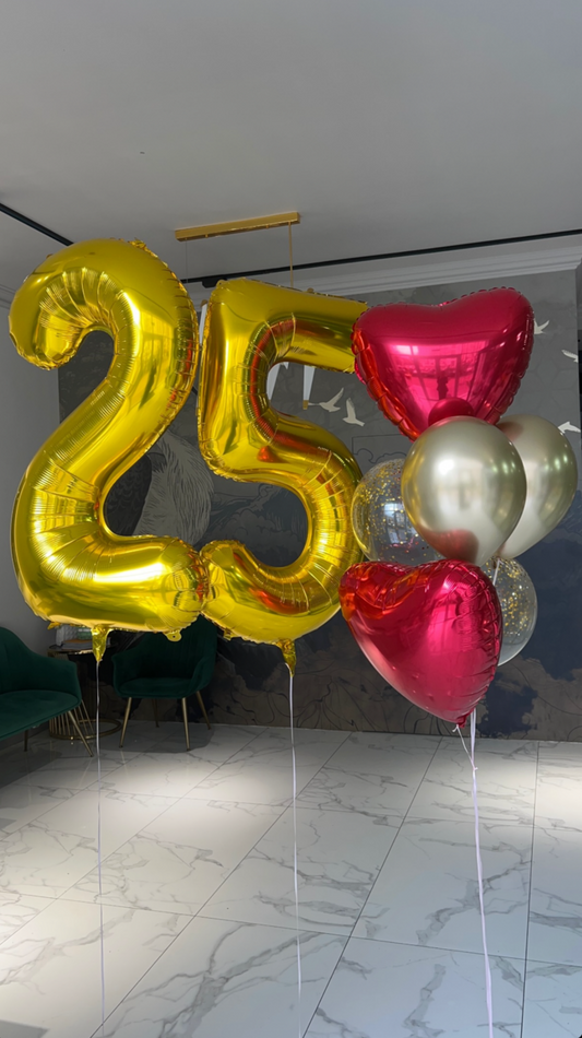 2 цифры на выбор + 6 шаров